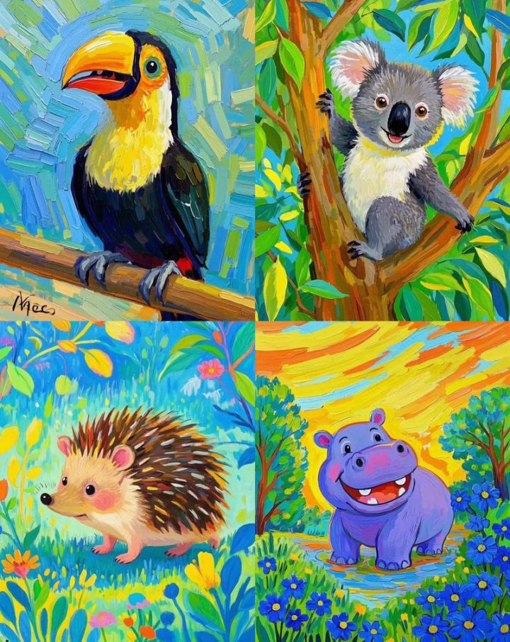 儿童美术作品