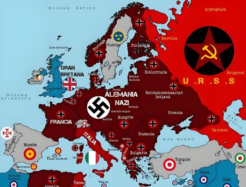 二战地图