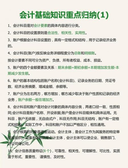 会计基础培训课程视频 - 相关描述