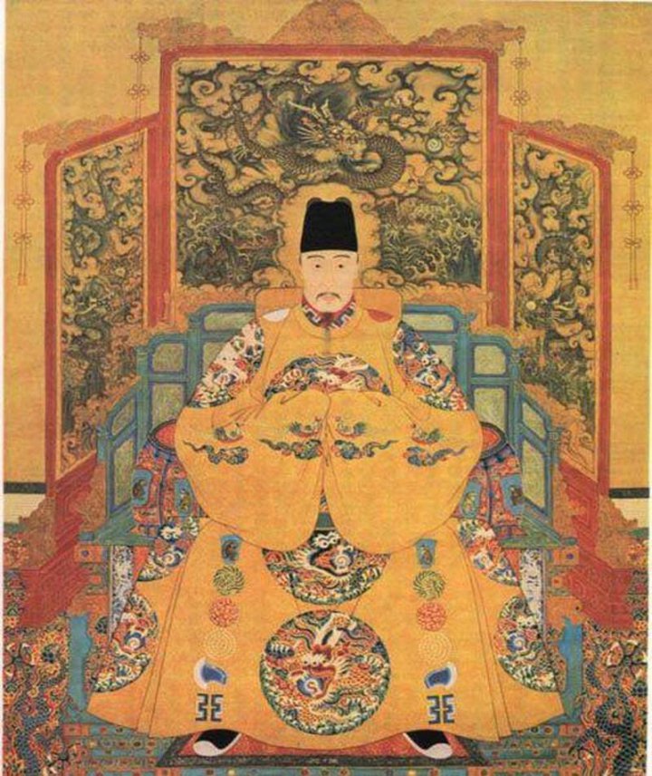 万历皇帝画像