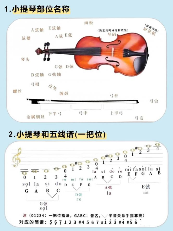 小提琴教学