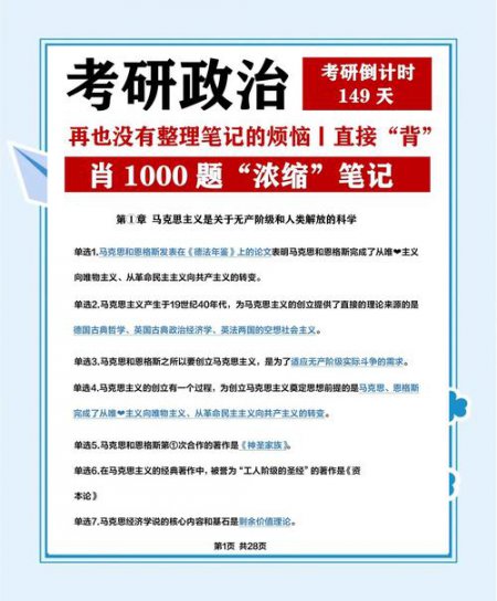考研政治-马克思主义基本原理串-徐涛 - 相关描述