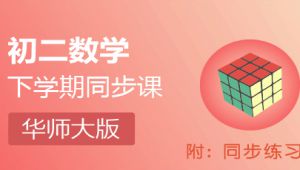 八年级下册数学华师大版名师同步课堂