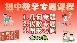 初中数学专题提升课程