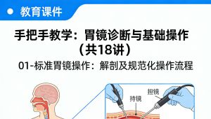 手把手教学：胃镜诊断与基础操作